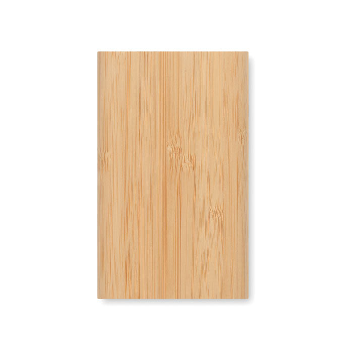 4000 mAh Powerbank i bambu