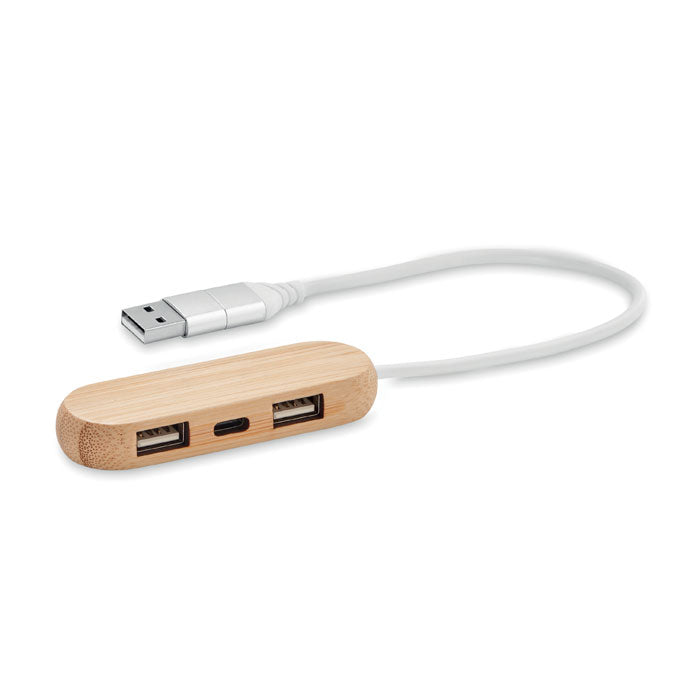 USB-hubb med 3 portar