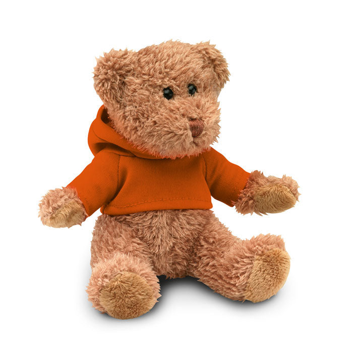 Teddybjörn i plysch med tr