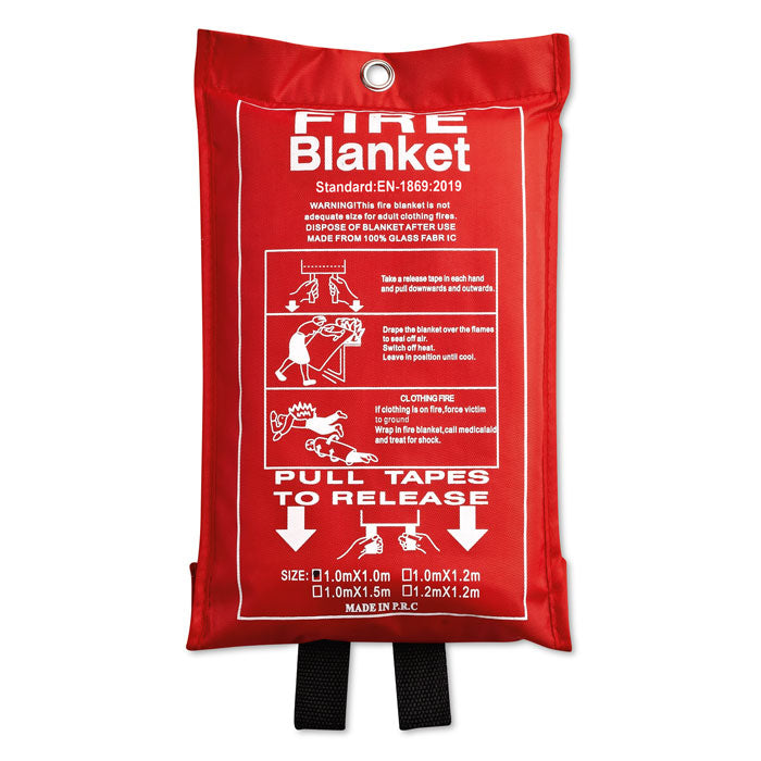 Brandfilt i fodral 100x95cm