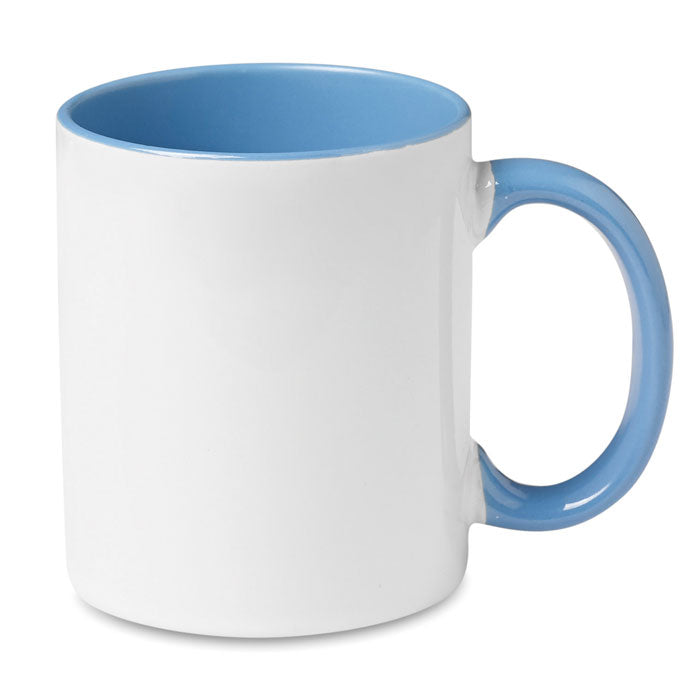 Färgat sublime mugg