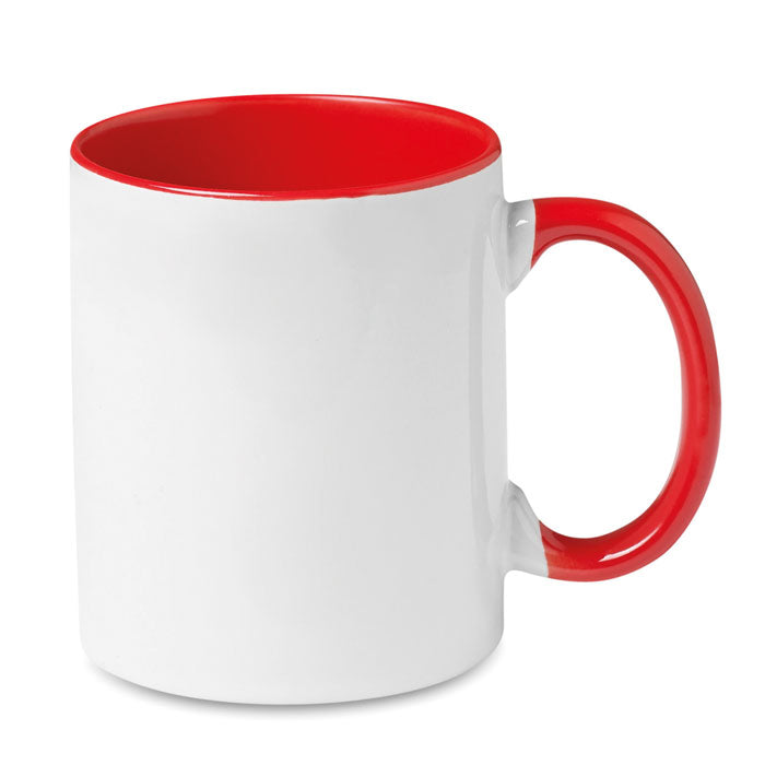 Färgat sublime mugg