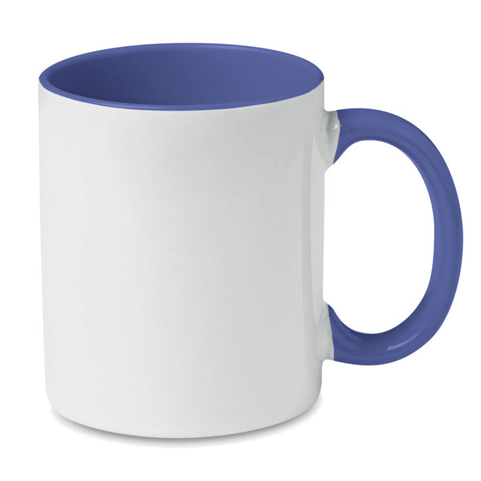 Färgat sublime mugg