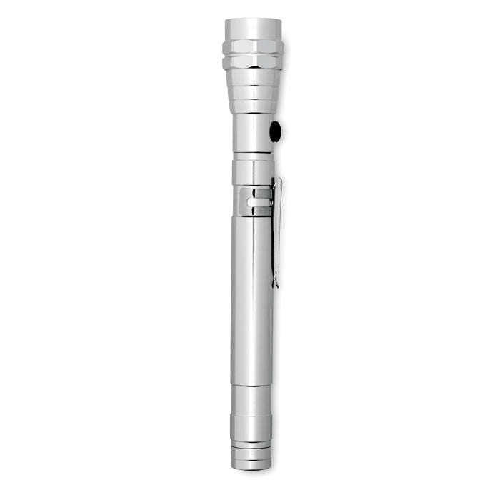 Teleskopficklampa LED