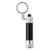Aluminium ficklampa i nyckelrin
