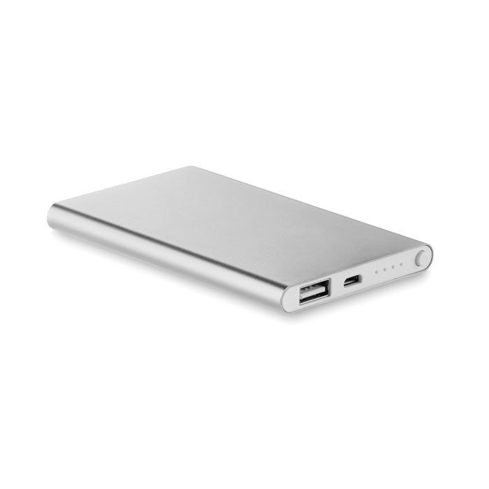 Aluminium powerbank 4000 mAh