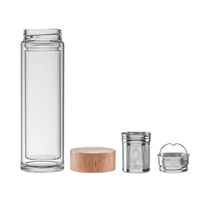 Flaska i glas 420ml