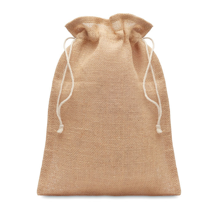 Presentpåse jute medium