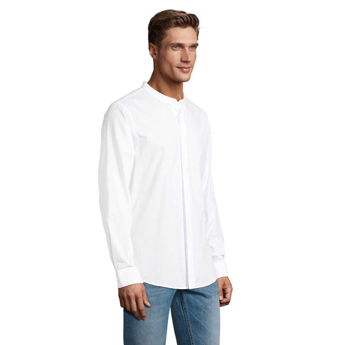 BART HERR MAO COLLAR SHIRT