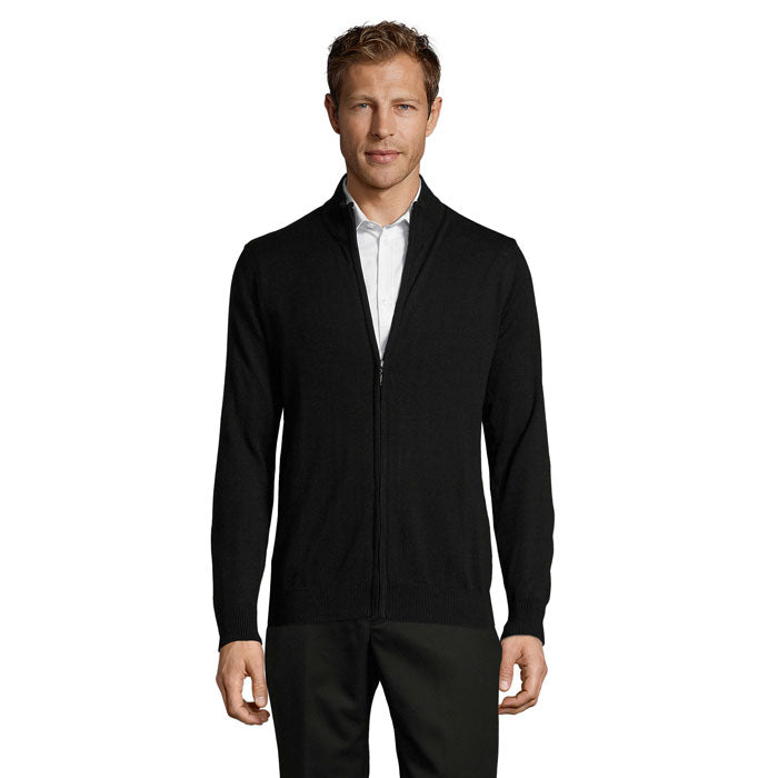GORDON HERR ZIPPED CARDIGAN