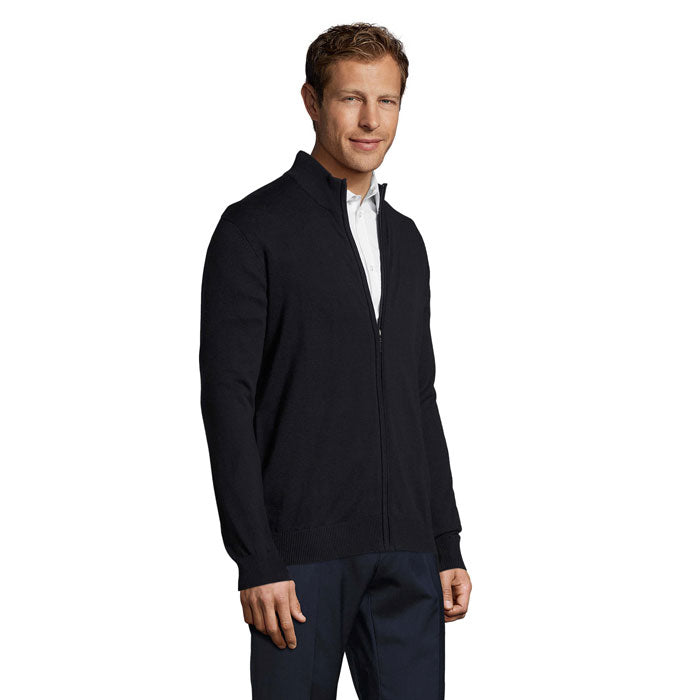 GORDON HERR ZIPPED CARDIGAN
