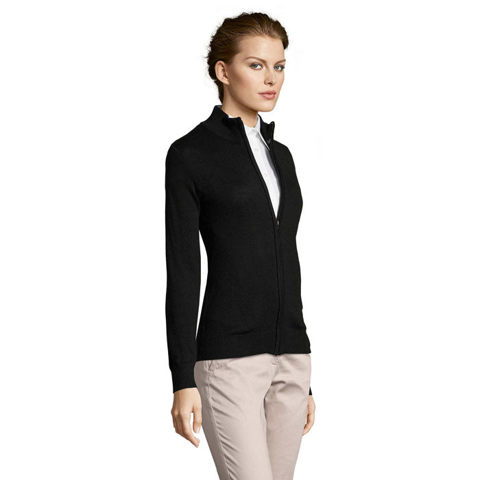 GORDON DAM ZIP CARDIGAN