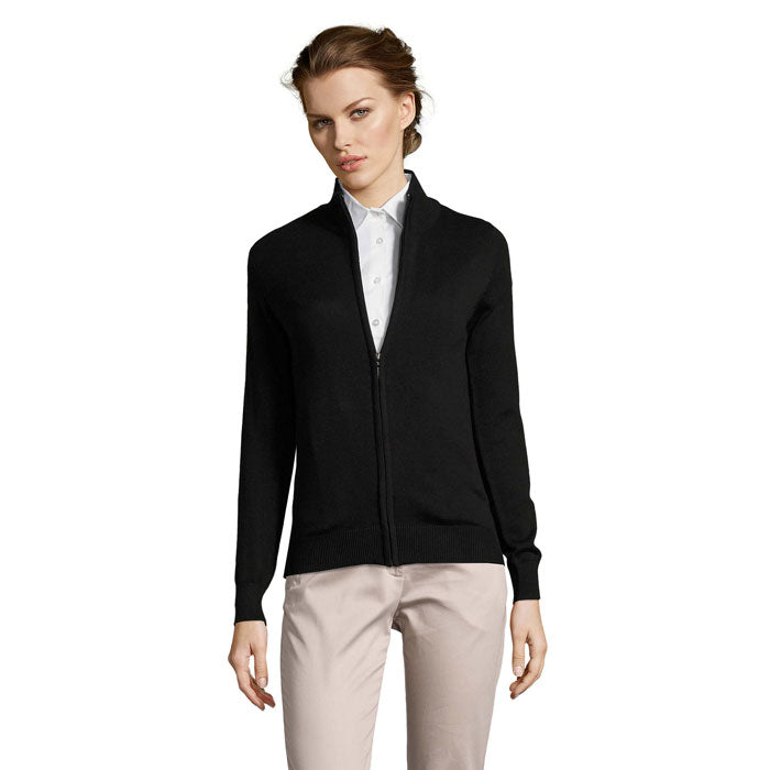 GORDON DAM ZIP CARDIGAN
