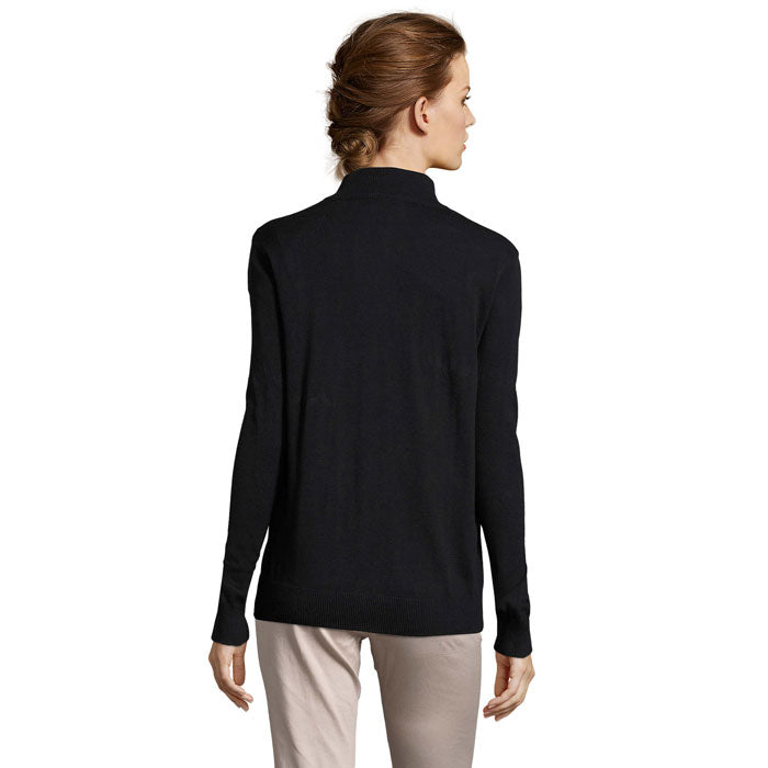 GORDON DAM ZIP CARDIGAN