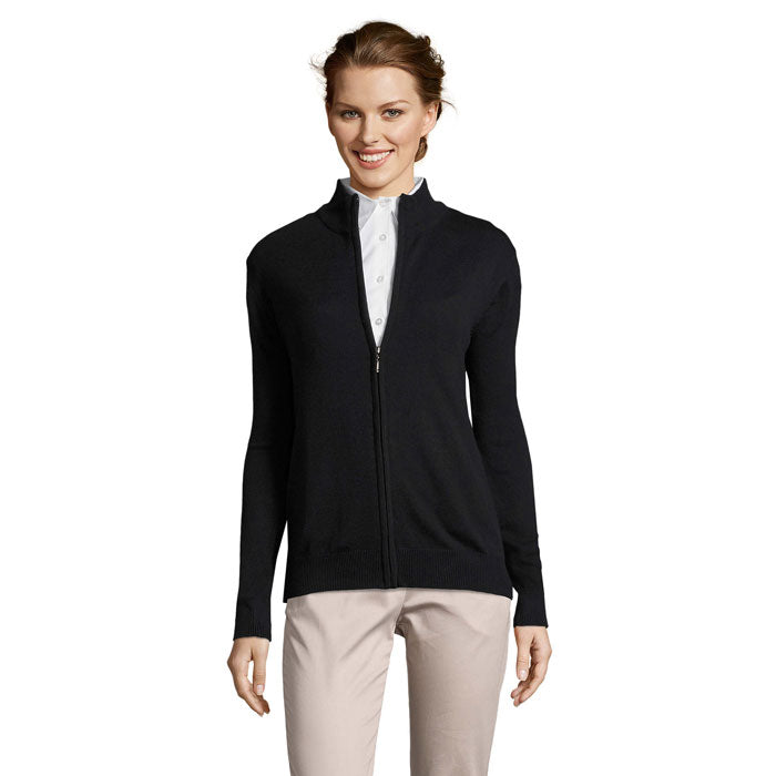 GORDON DAM ZIP CARDIGAN