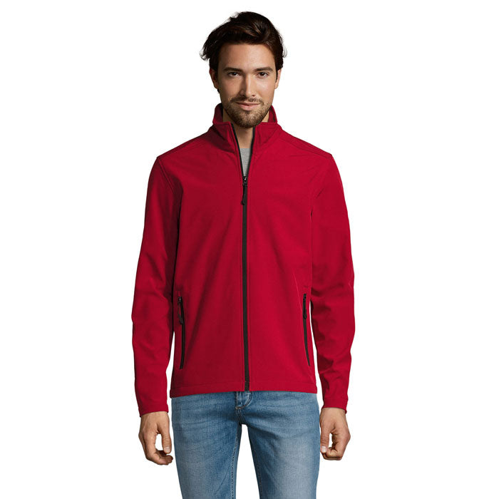 RACE HERR SOFTSHELL ZIP
