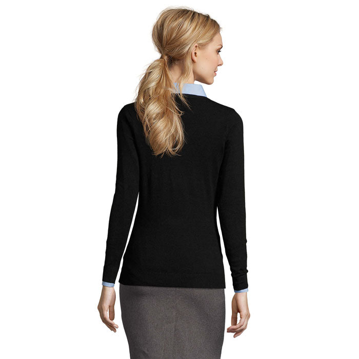 GLORY DAM V-NECK SWEATER
