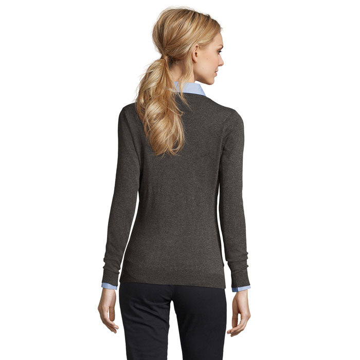 GLORY DAM V-NECK SWEATER