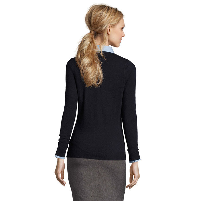 GLORY DAM V-NECK SWEATER