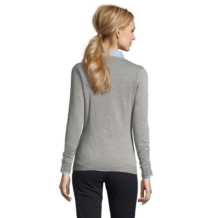 GLORY DAM V-NECK SWEATER
