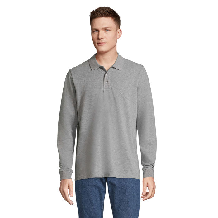 PRIME LSL UNISEX PIQUE 200