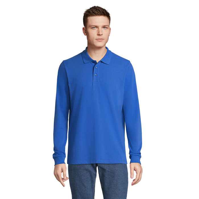 PRIME LSL UNISEX PIQUE 200