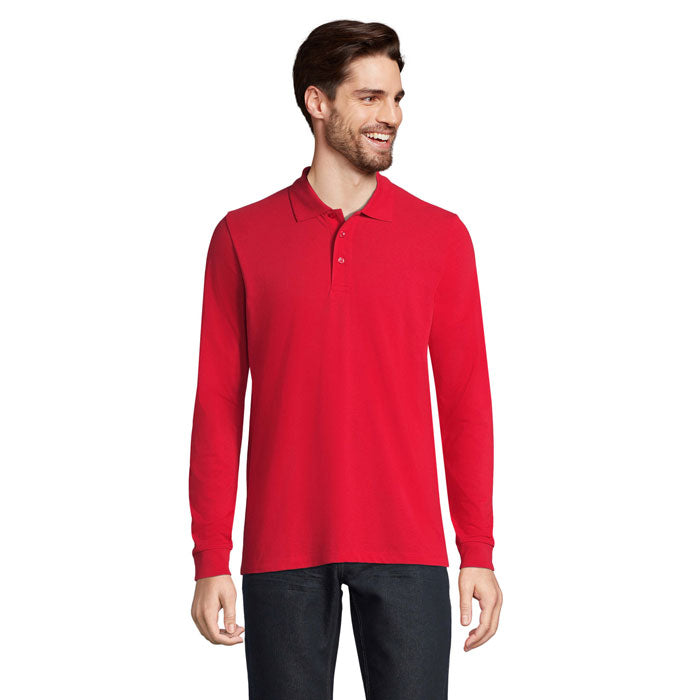 PRIME LSL UNISEX PIQUE 200