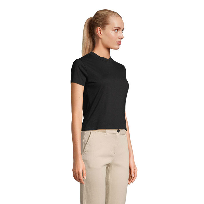 LILIA WOMEN CROPPED T-SHIRT