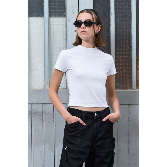 LILIA WOMEN CROPPED T-SHIRT