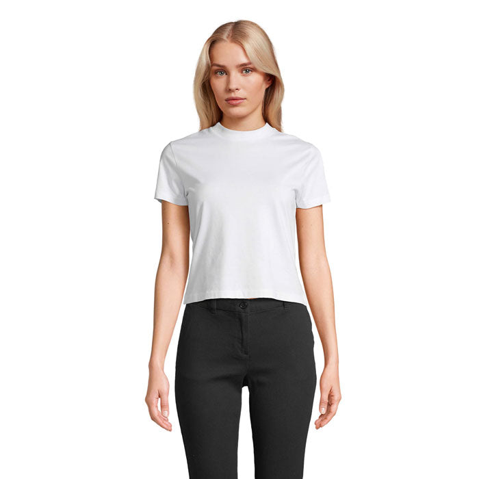LILIA WOMEN CROPPED T-SHIRT