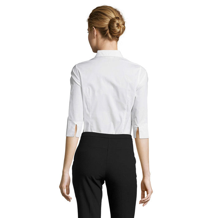 EFFECT STRETCH DAM SHIRT