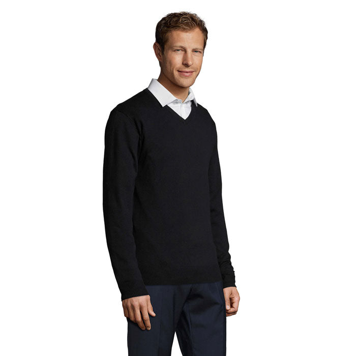 GALAXY HERR V-NECK SWEATER