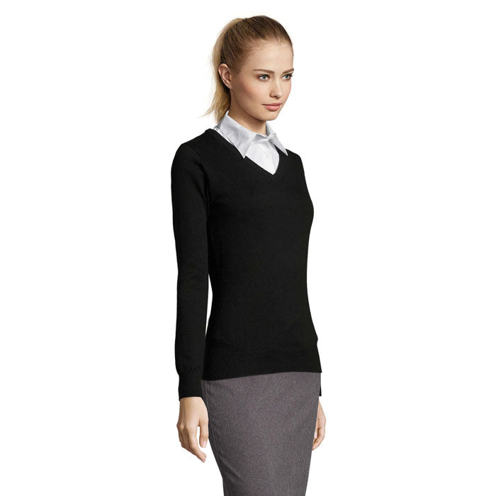 GALAXY DAM V-NECK SWEATER