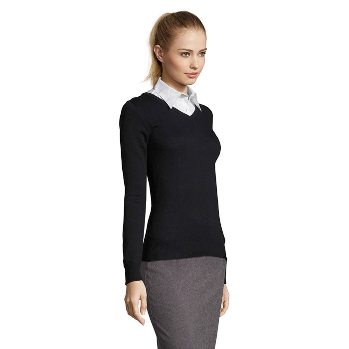 GALAXY DAM V-NECK SWEATER